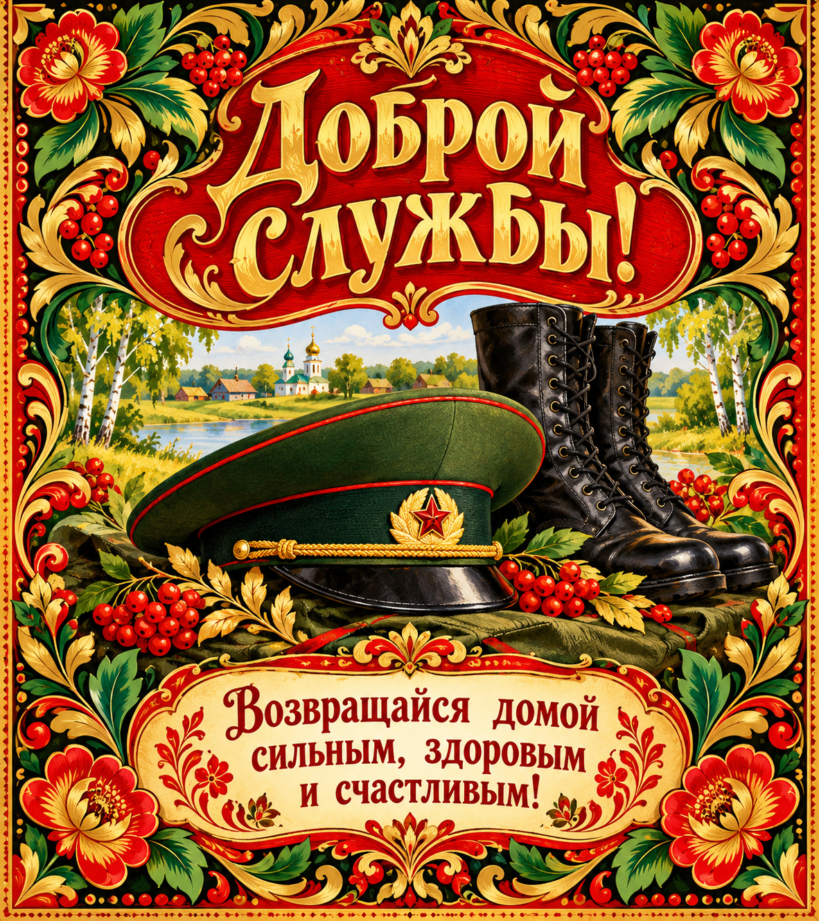 Доброй службы!