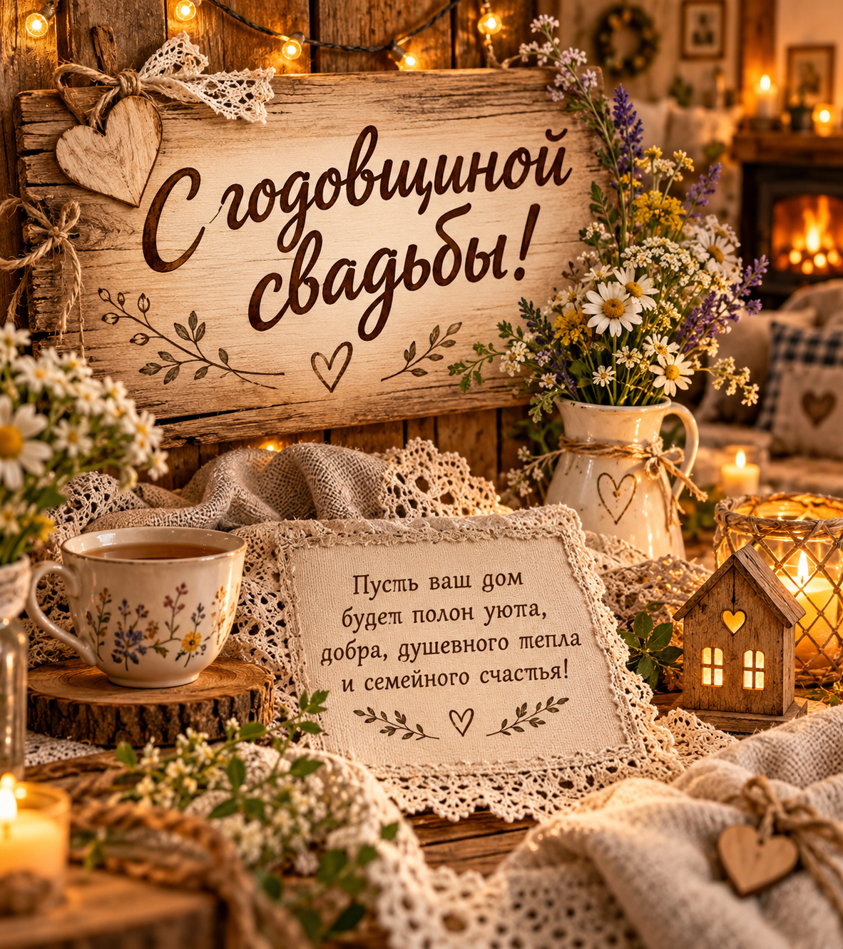 С годовщиной свадьбы!