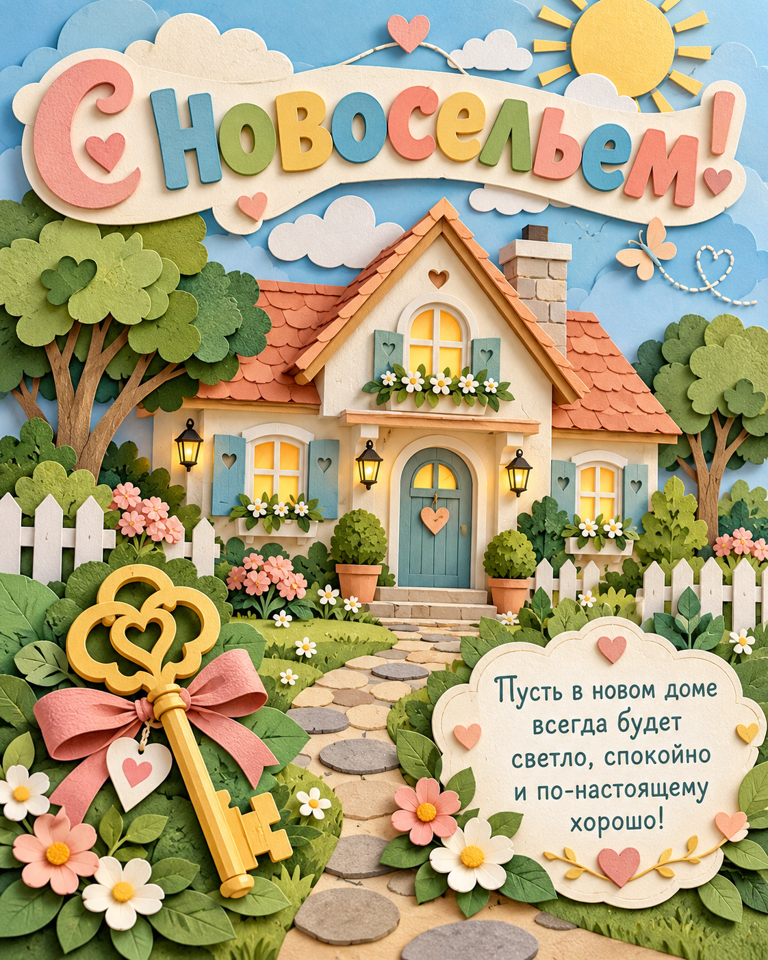 С новосельем!