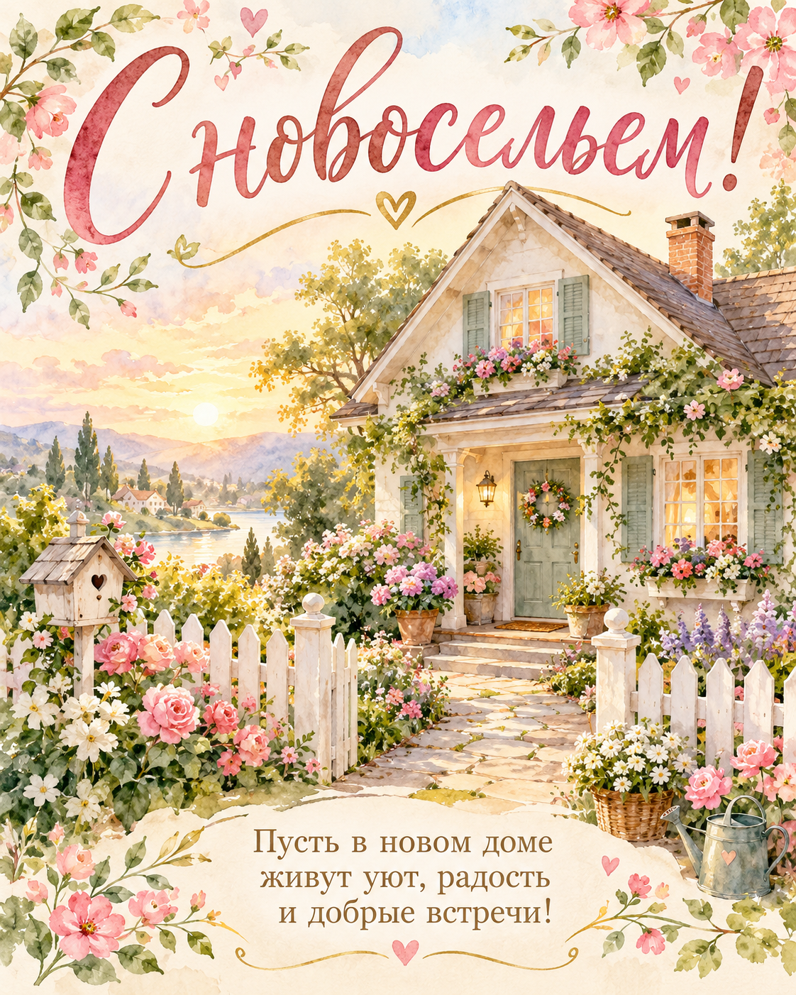 С новосельем!
