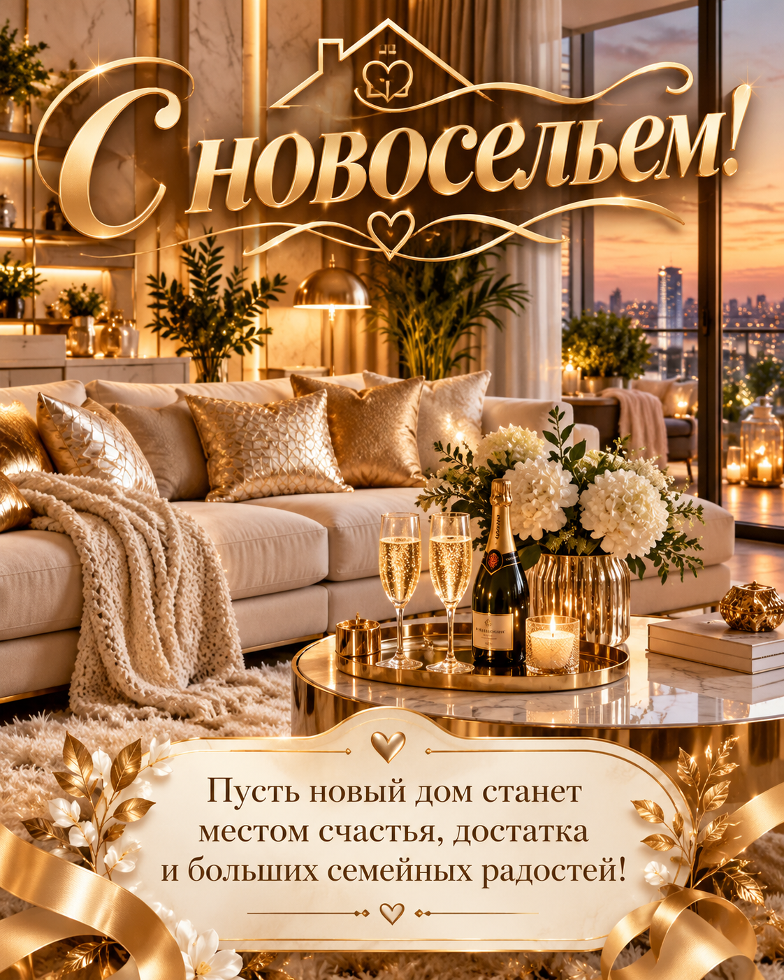 С новосельем!