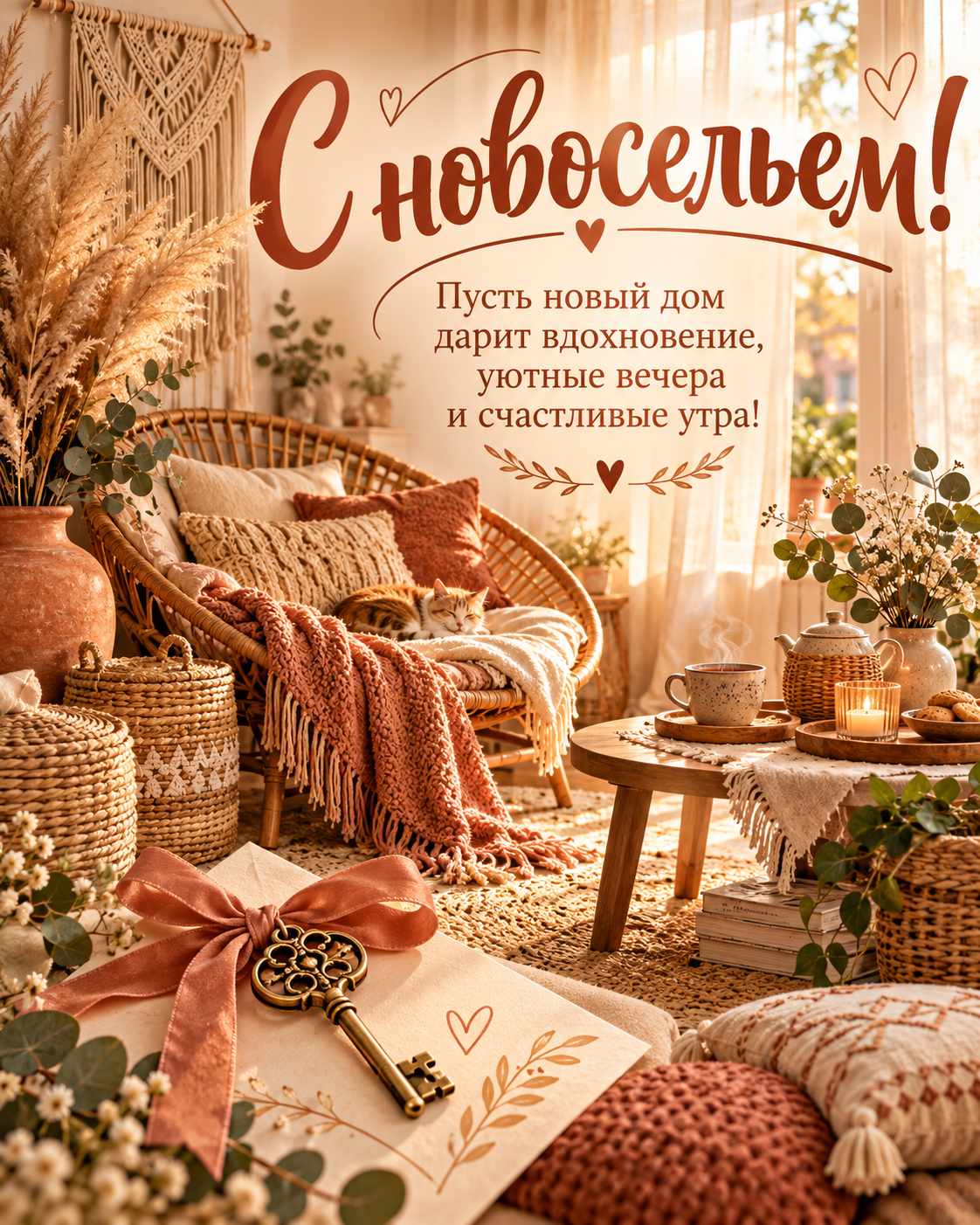 С новосельем!