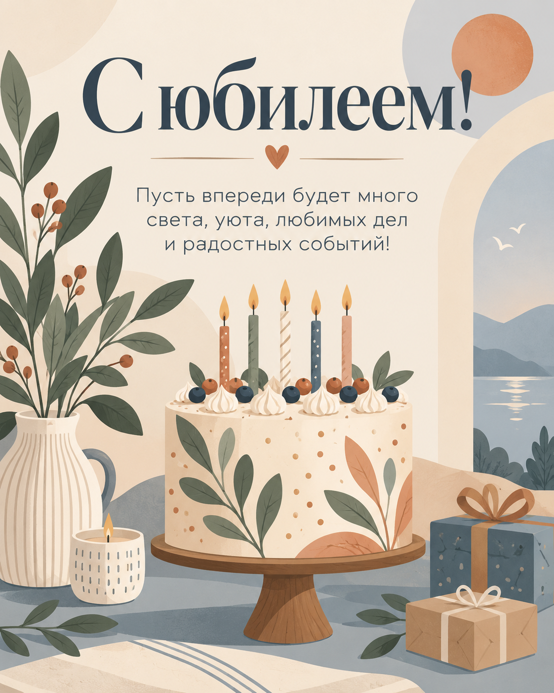 С юбилеем!
