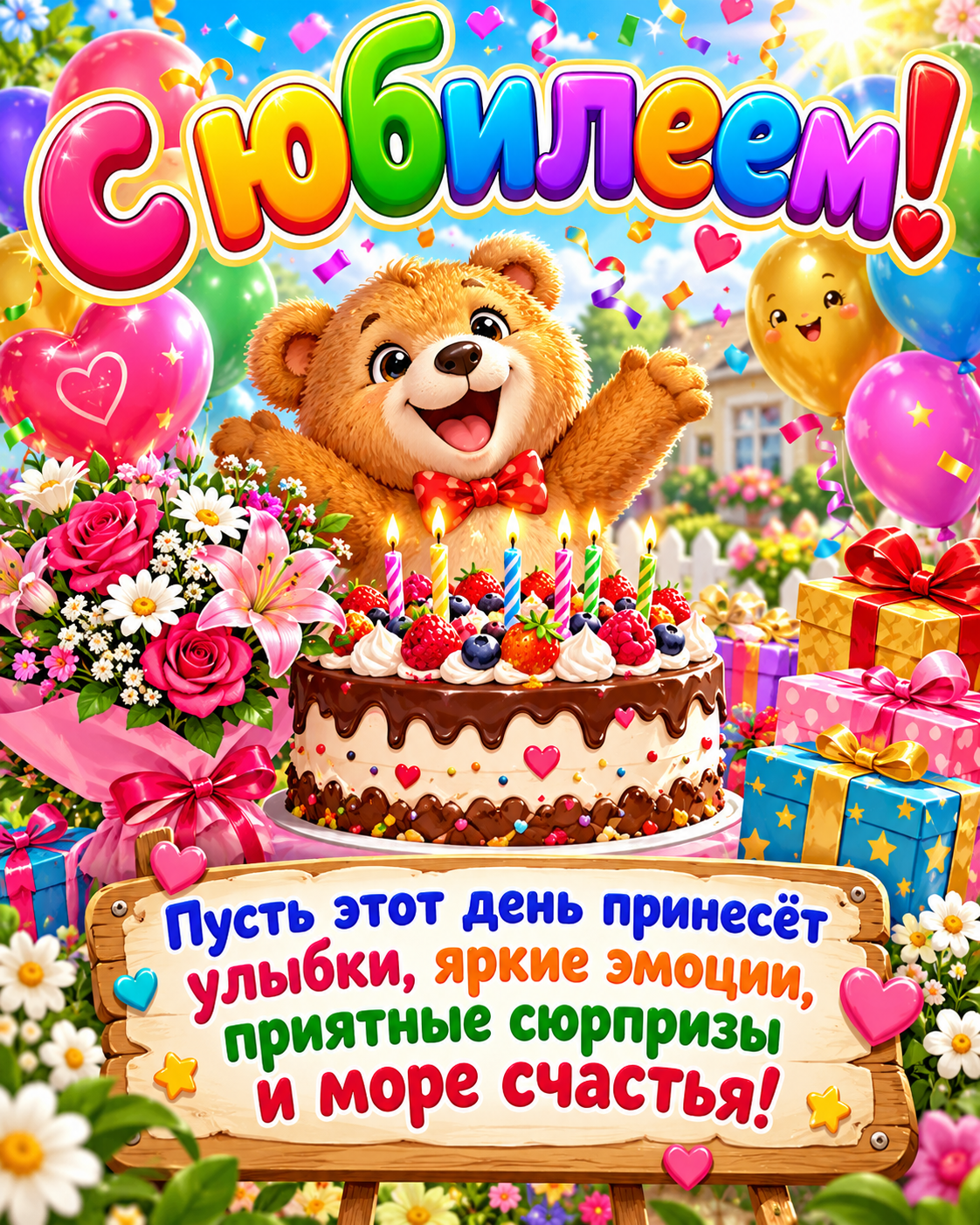 С юбилеем!