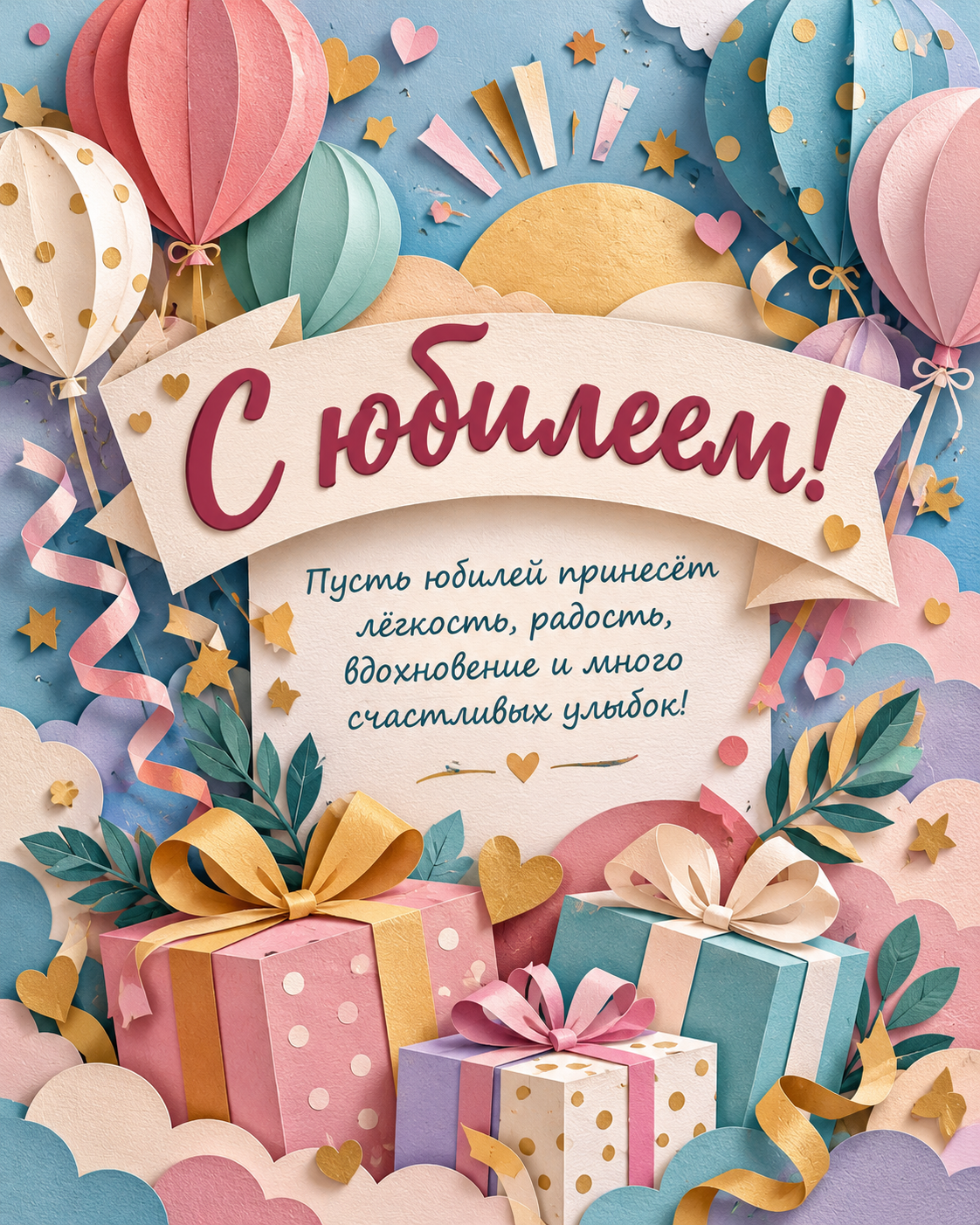 С юбилеем!