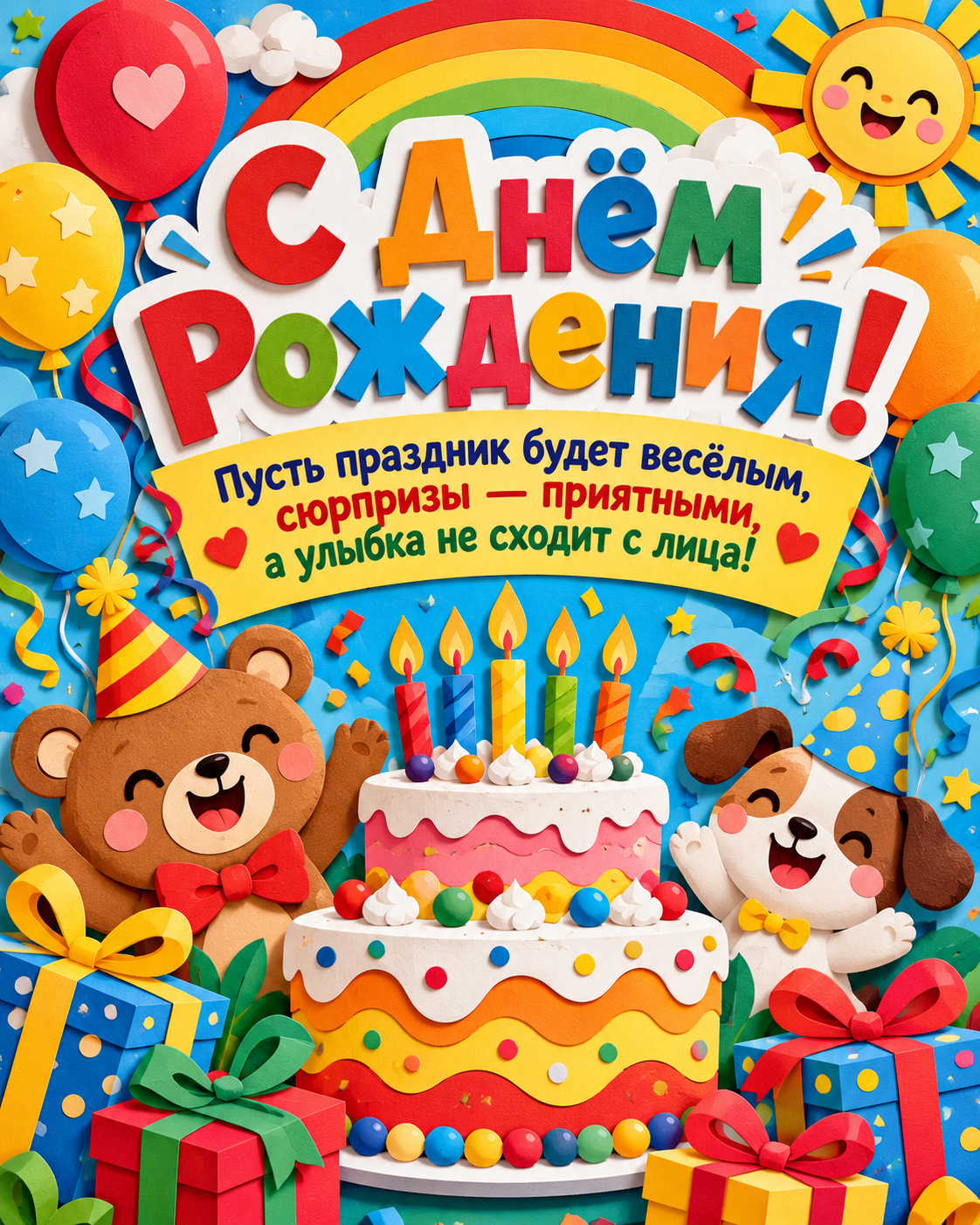 С днём рождения!