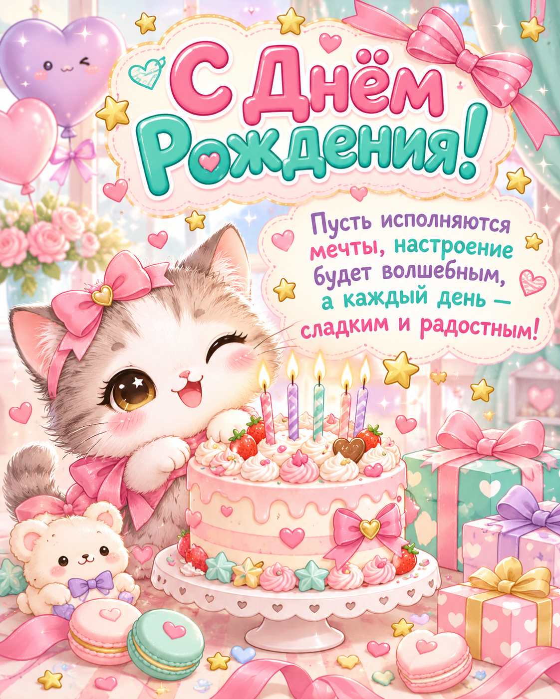 С днём рождения!