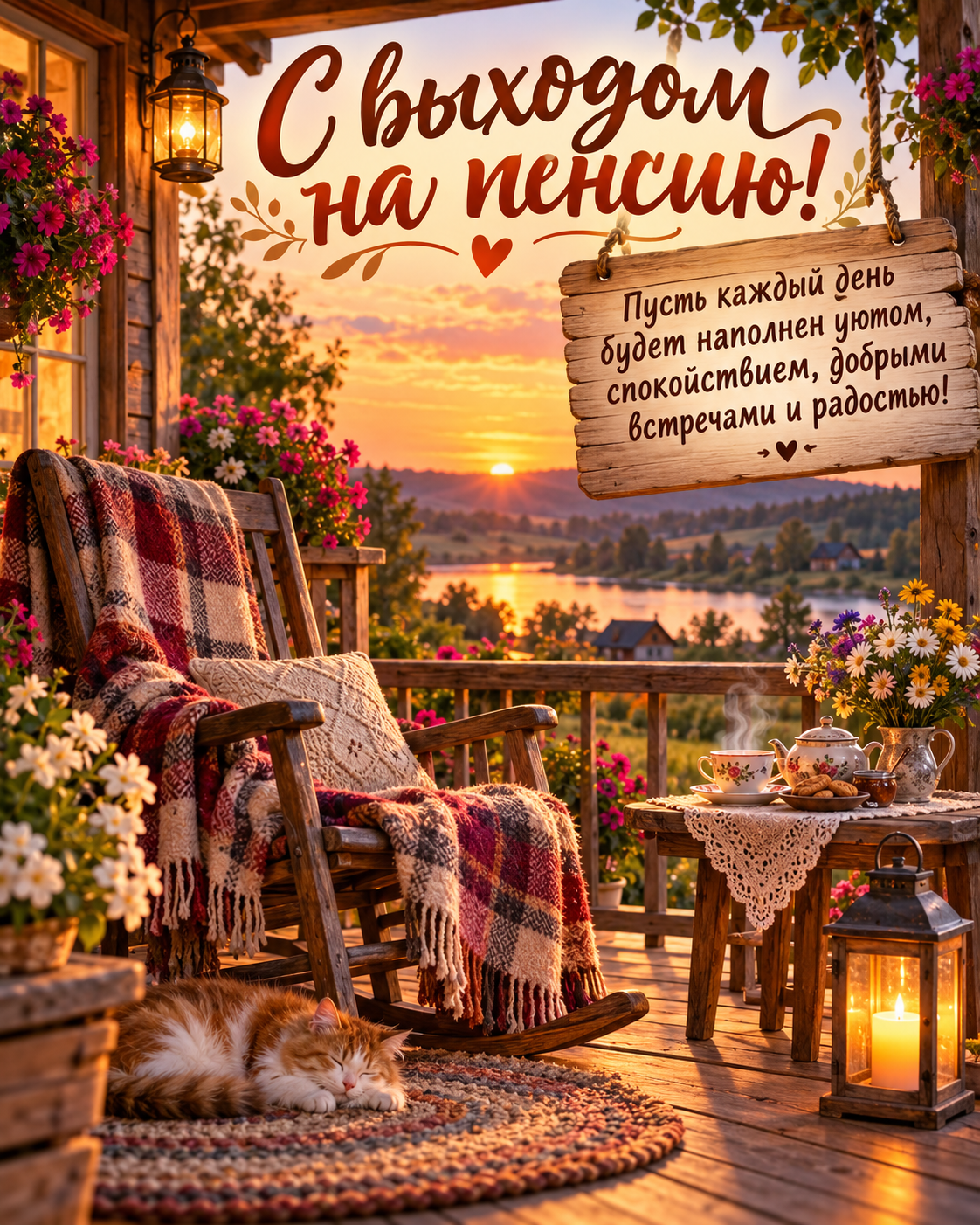 С выходом на пенсию!