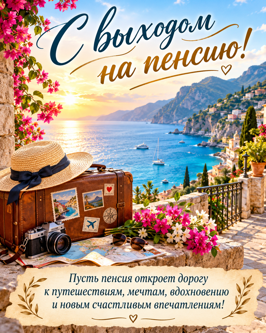 С выходом на пенсию!