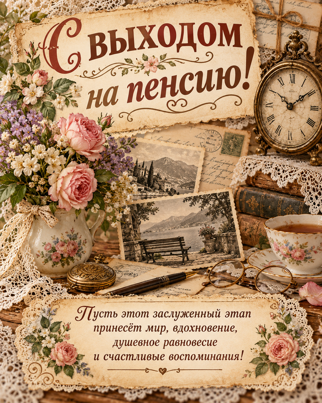 С выходом на пенсию!
