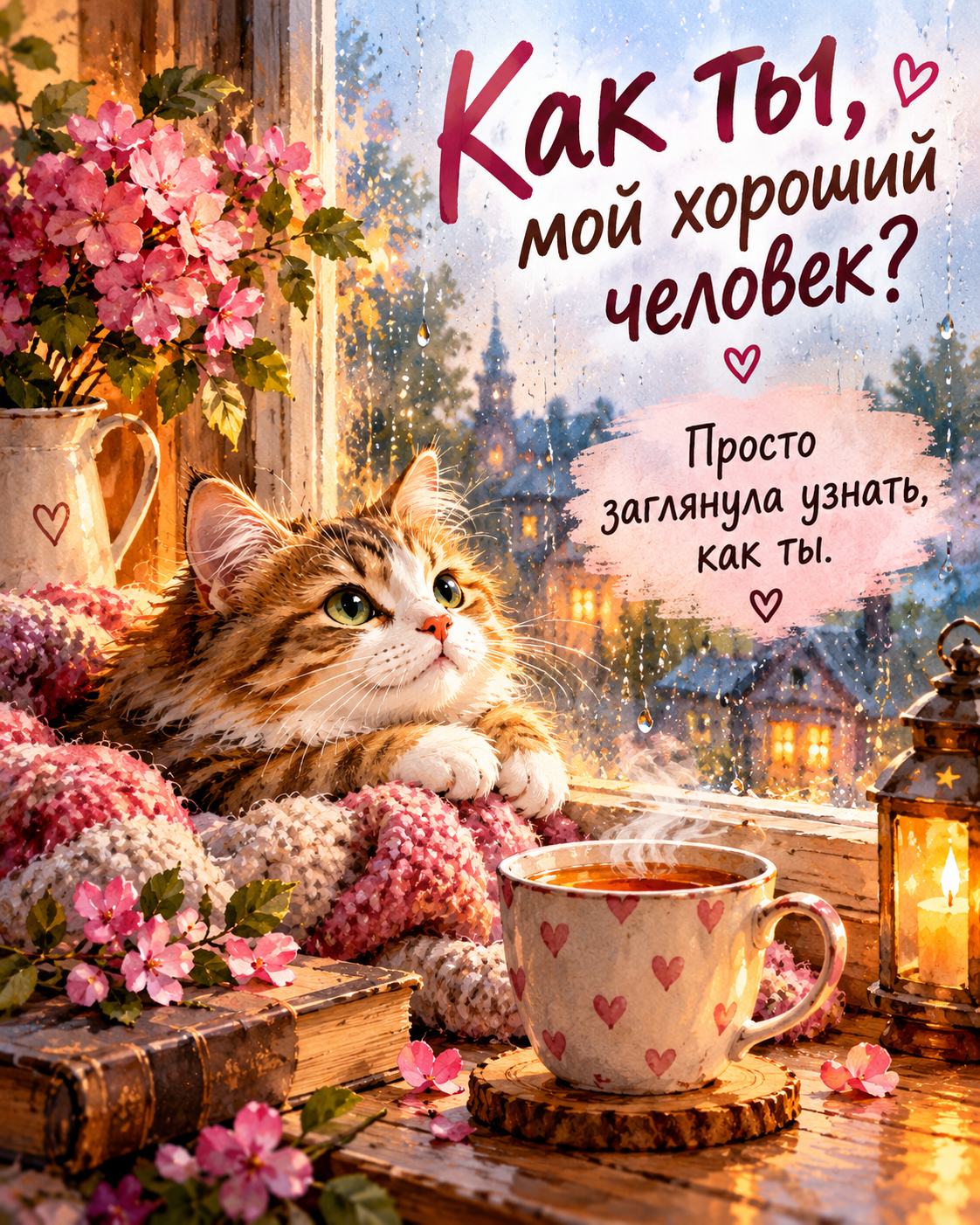 Как ты, мой хороший человек?