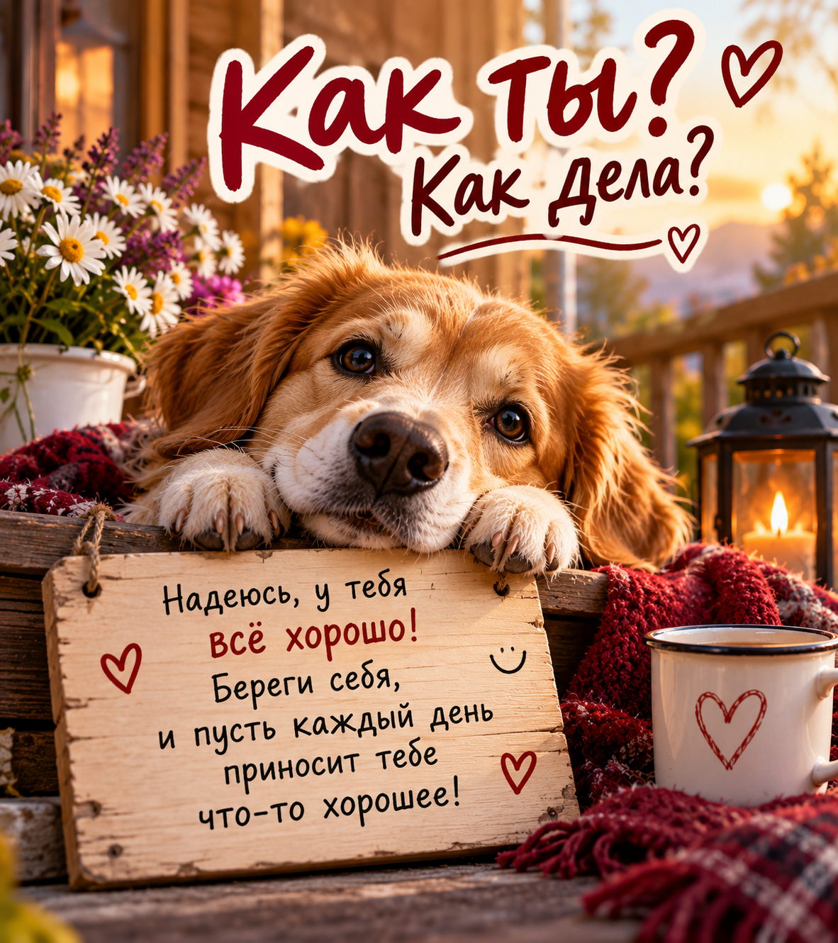 Как ты? Как дела?