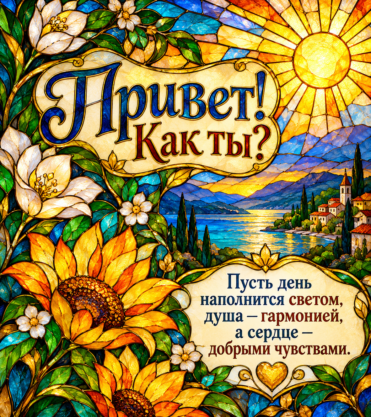 Привет! Как ты?