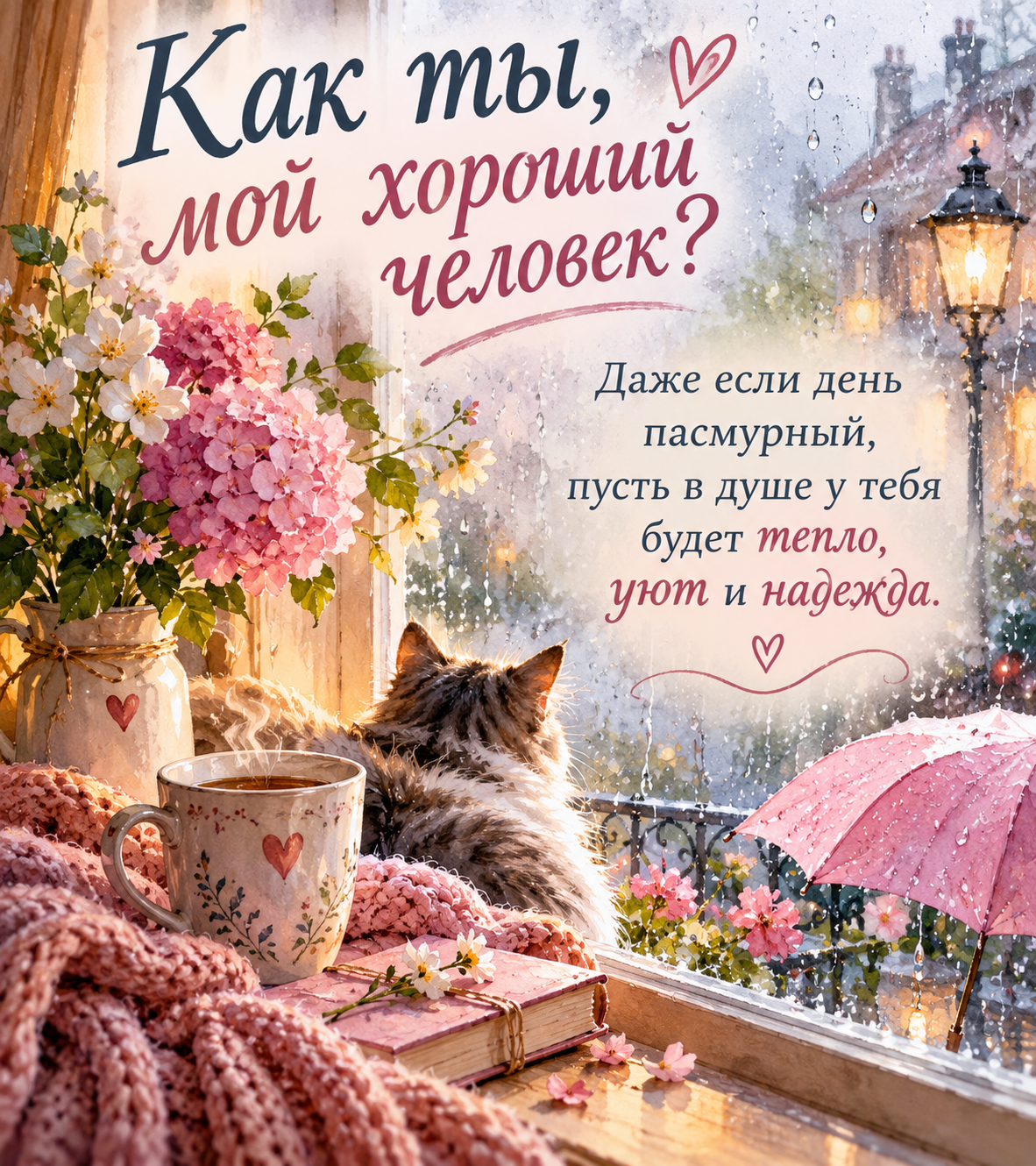 Как ты, мой хороший человек?