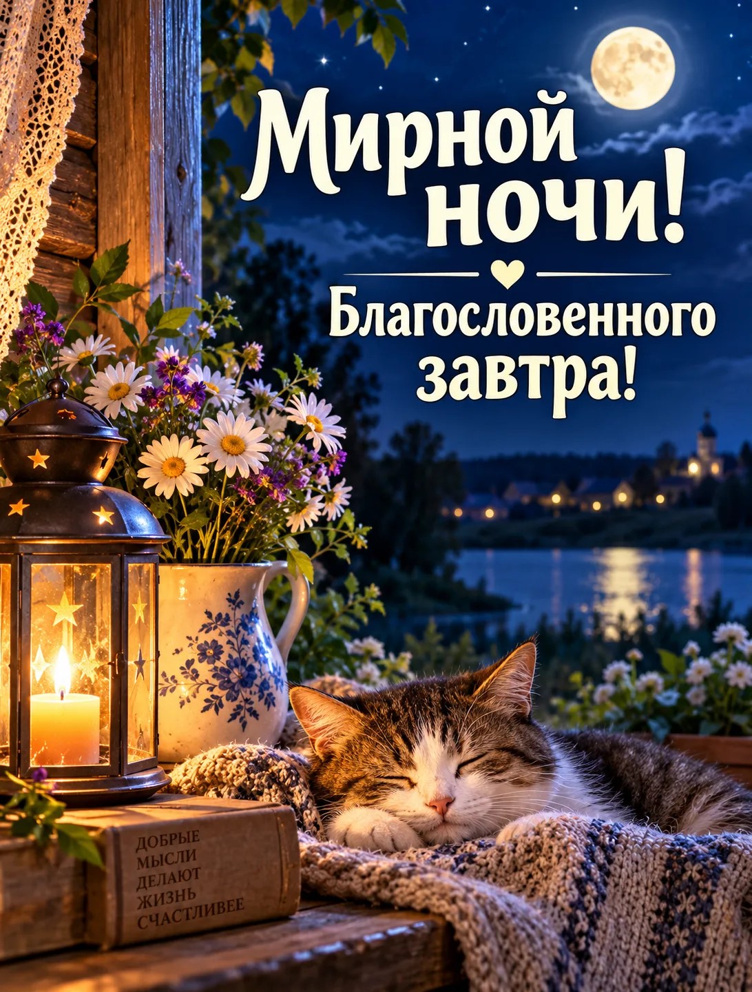 Мирной ночи! Благословенного завтра!