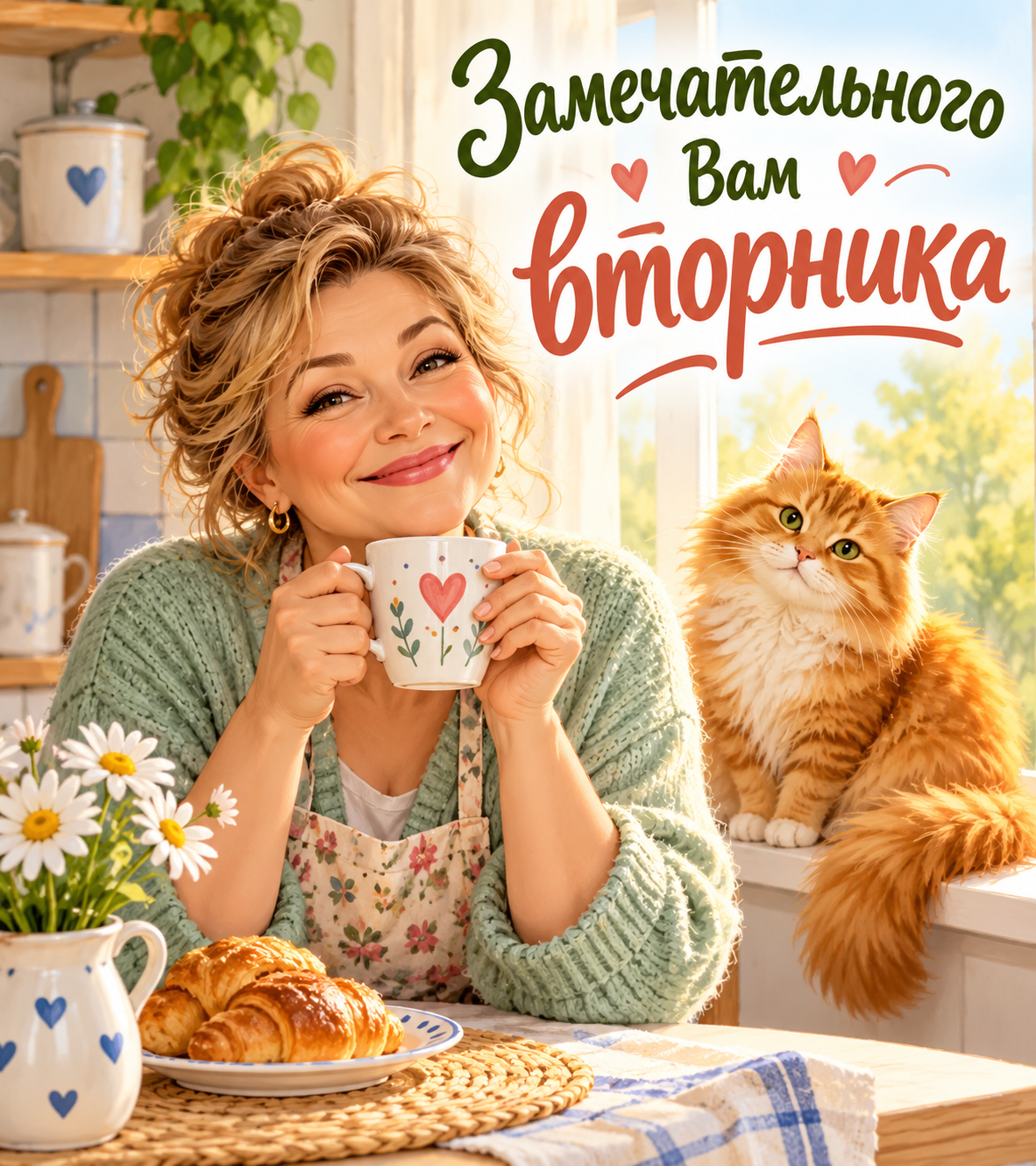 Замечательного вам вторника!