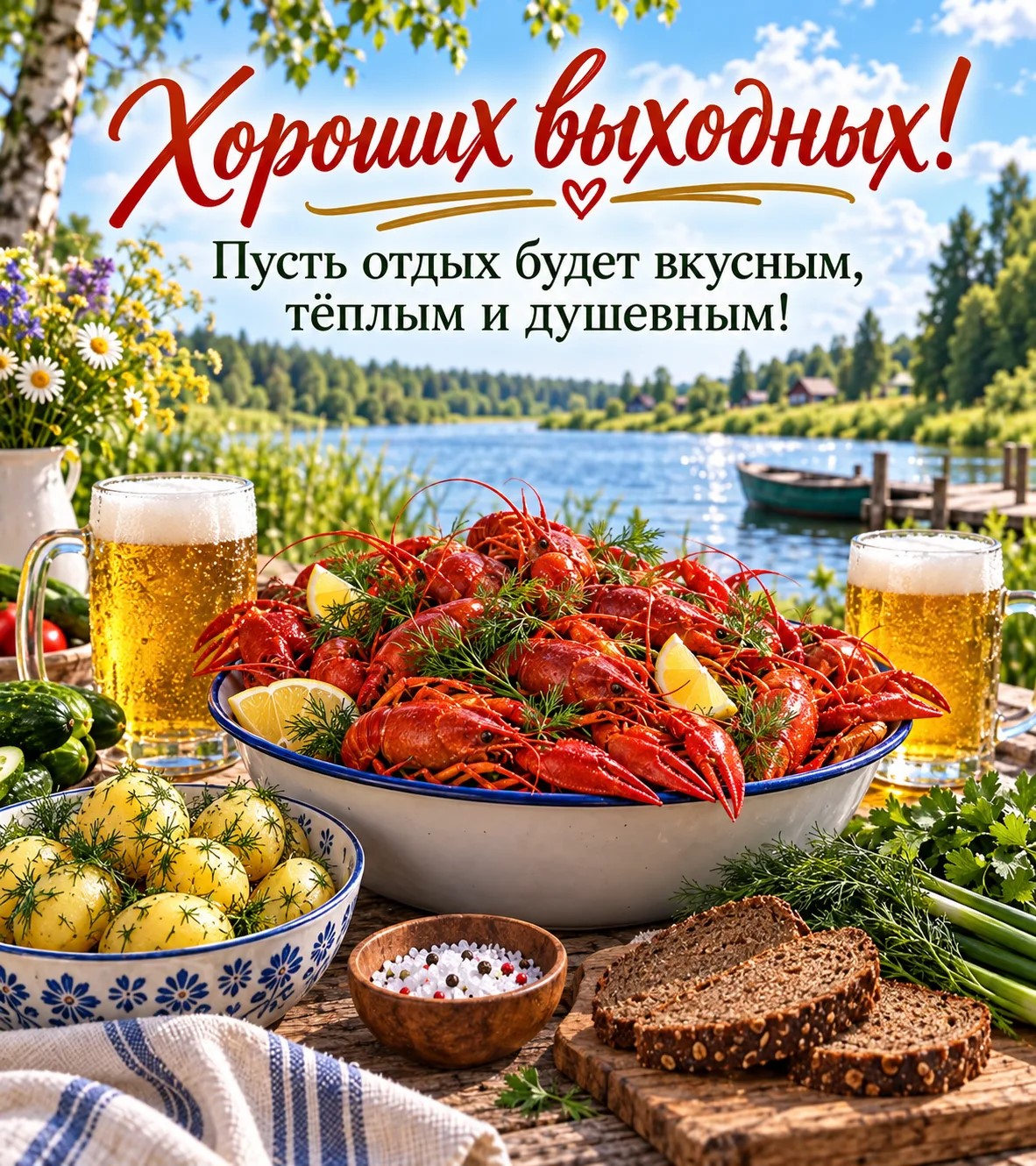 Хороших выходных!