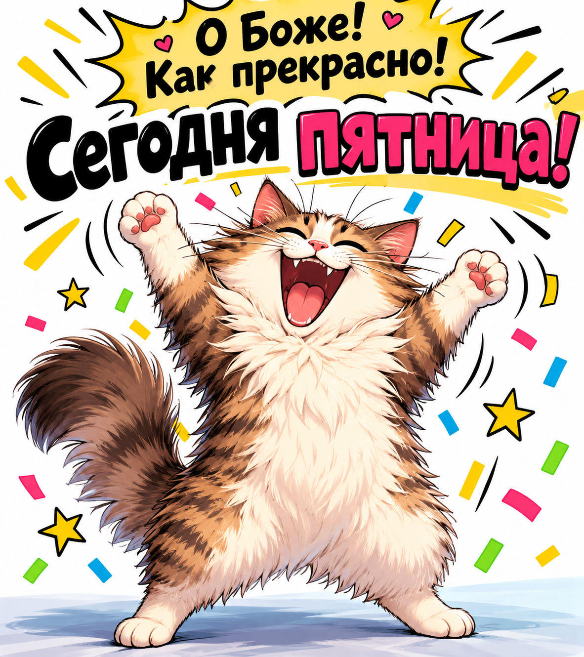О боже! Как прекрасно! Сегодня пятница!