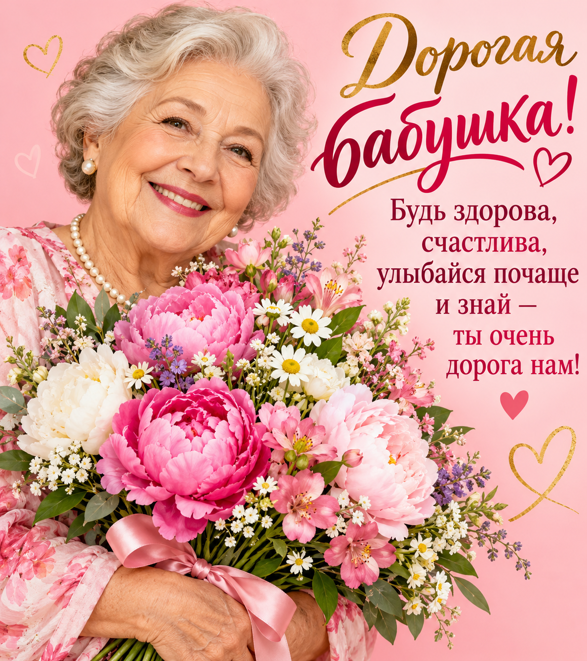 Дорогая бабушка!