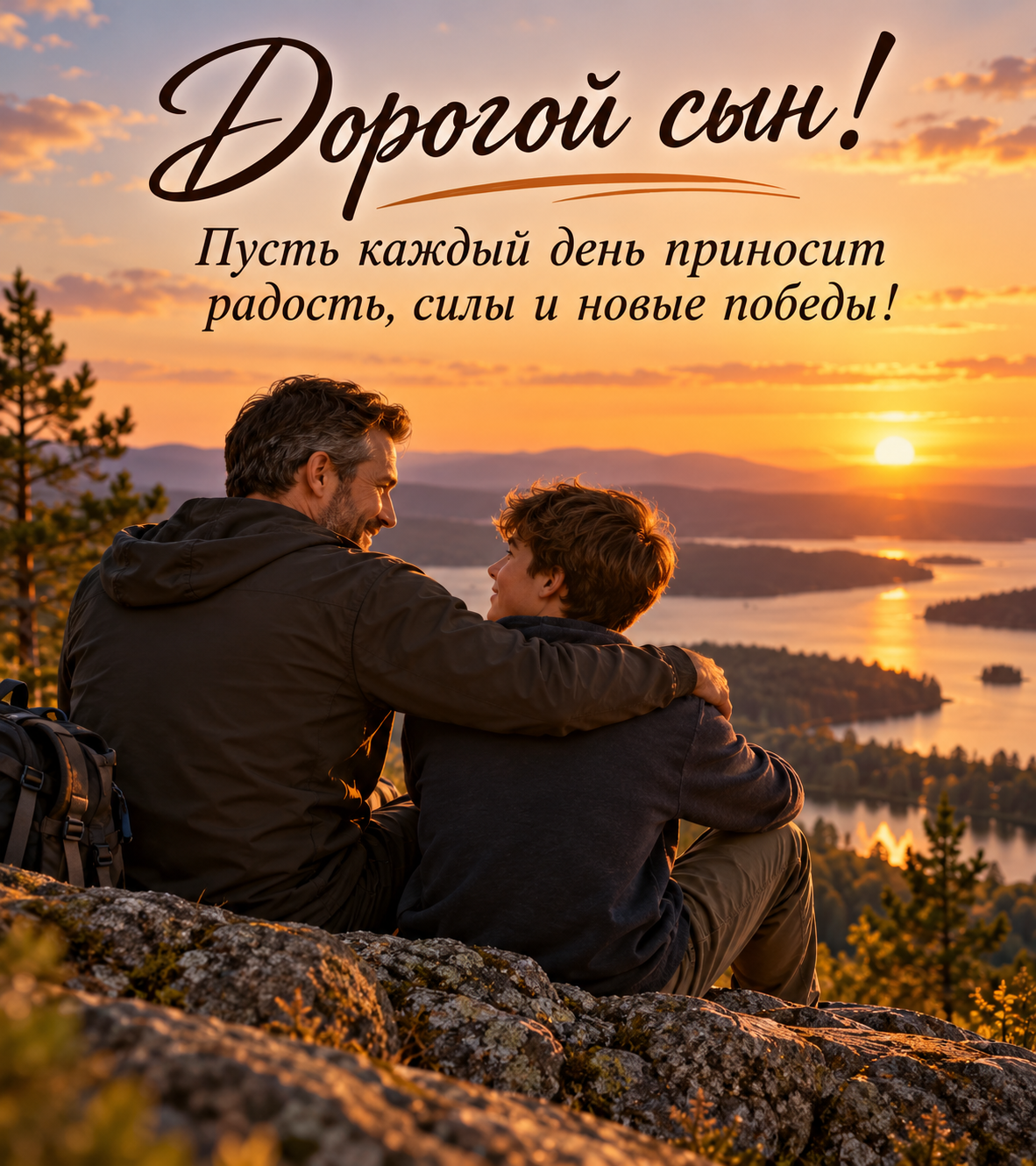 Дорогой сын!