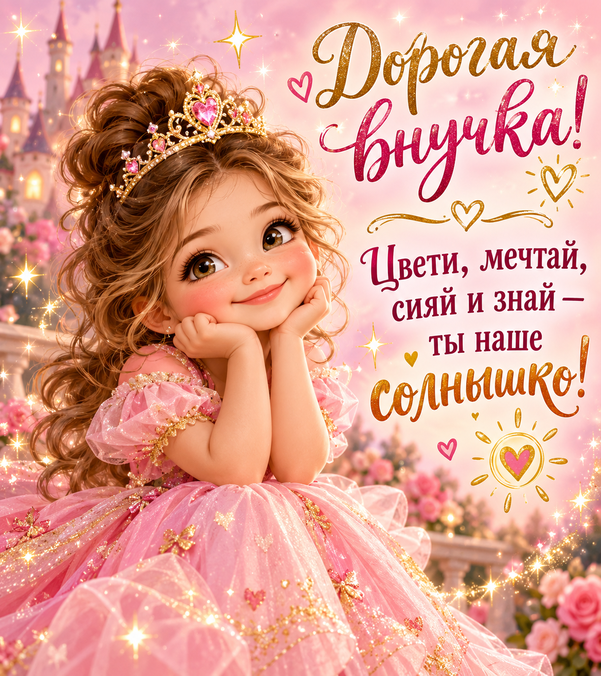 Дорогая внучка!