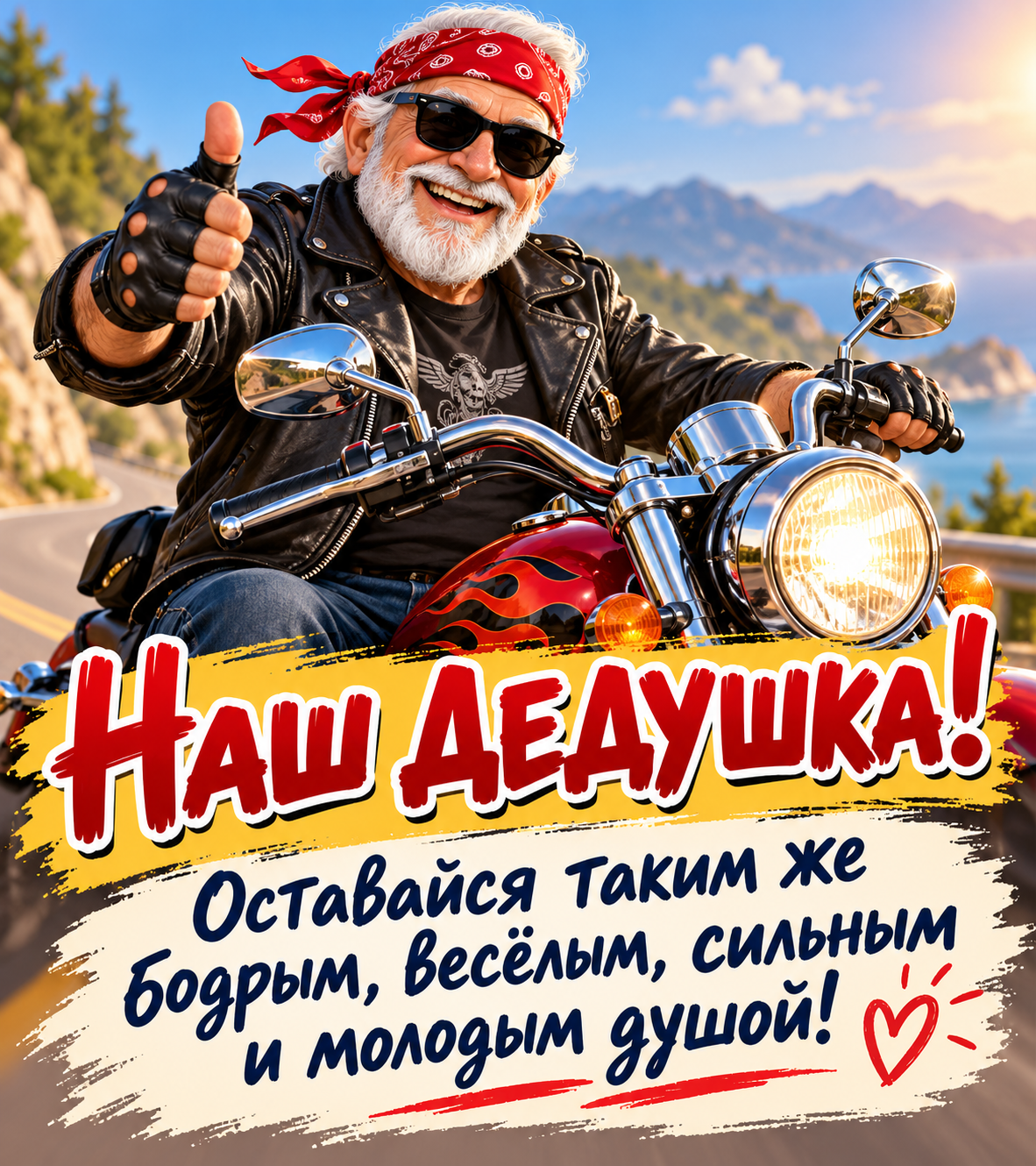 Наш дедушка!