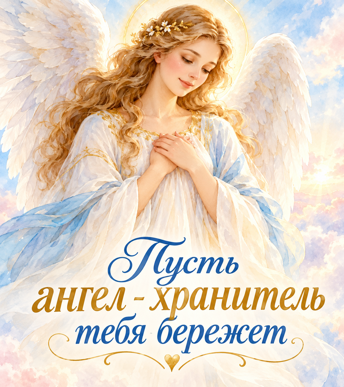 Пусть ангел-хранитель тебя бережёт