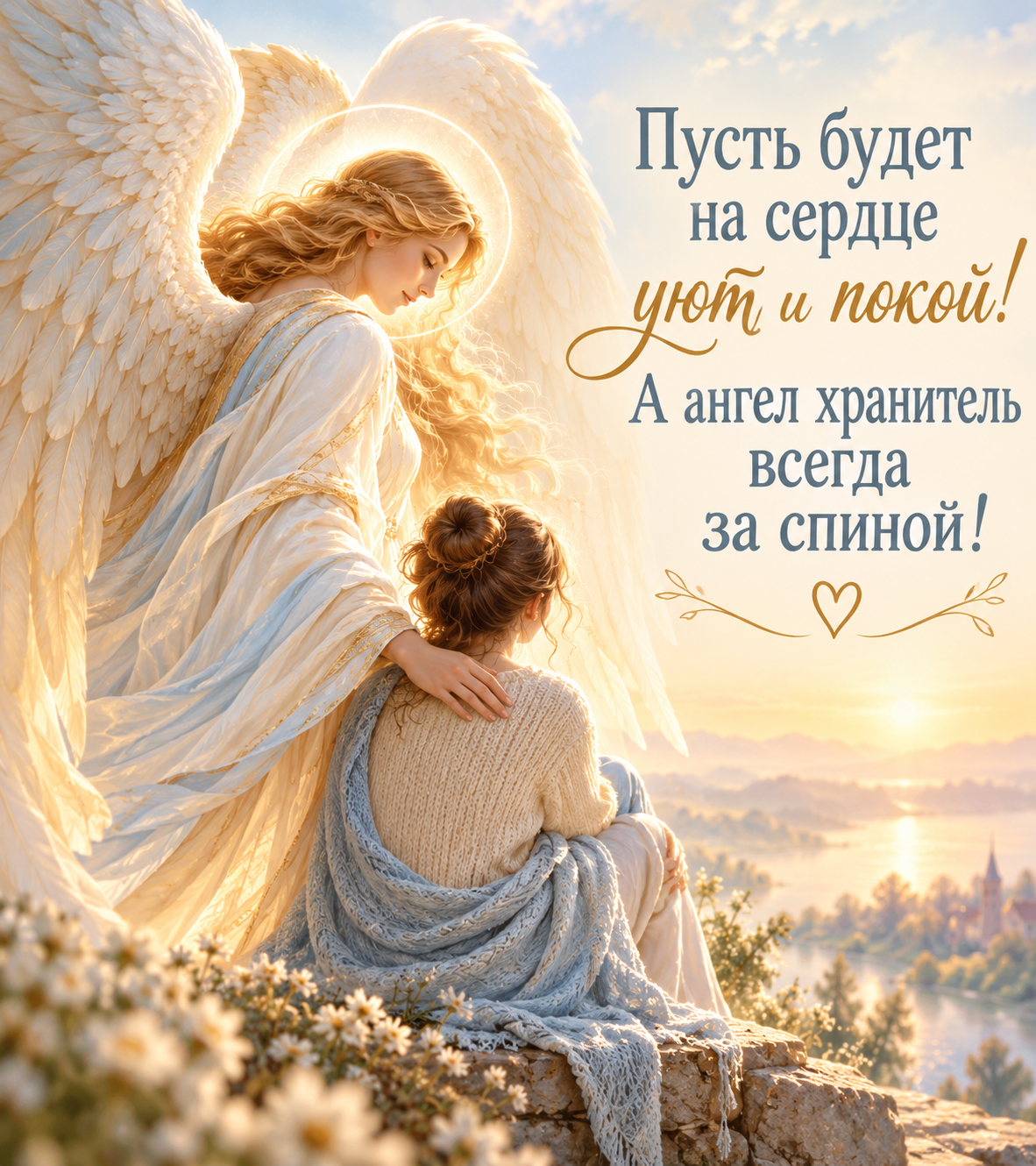 Пусть будет на сердце уют и покой!