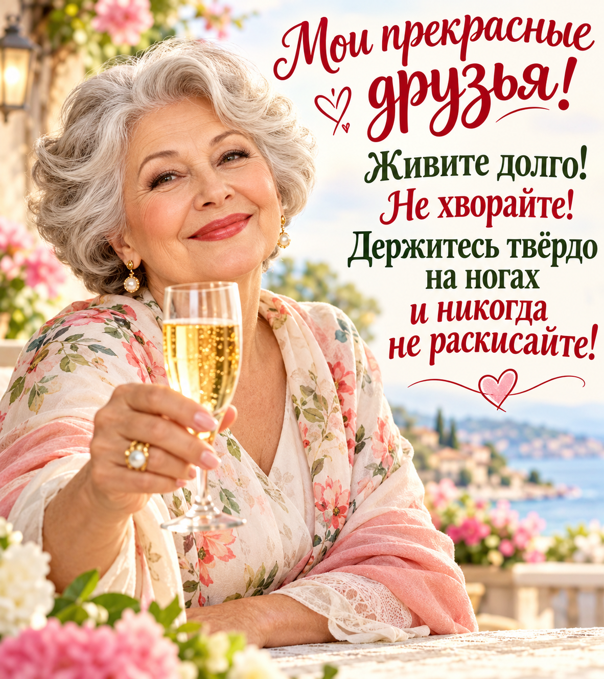 Мои прекрасные друзья!