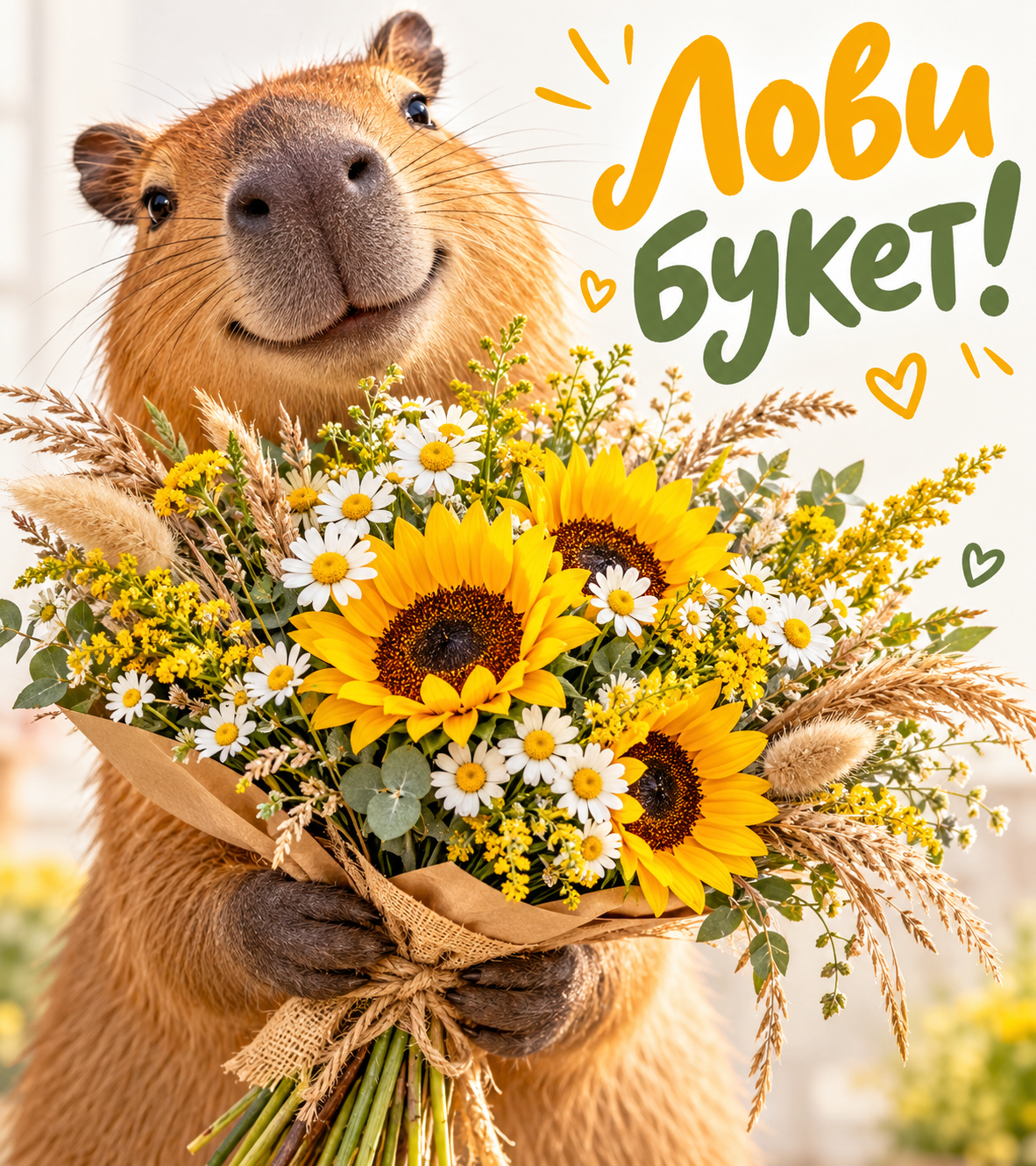 Лови букет!