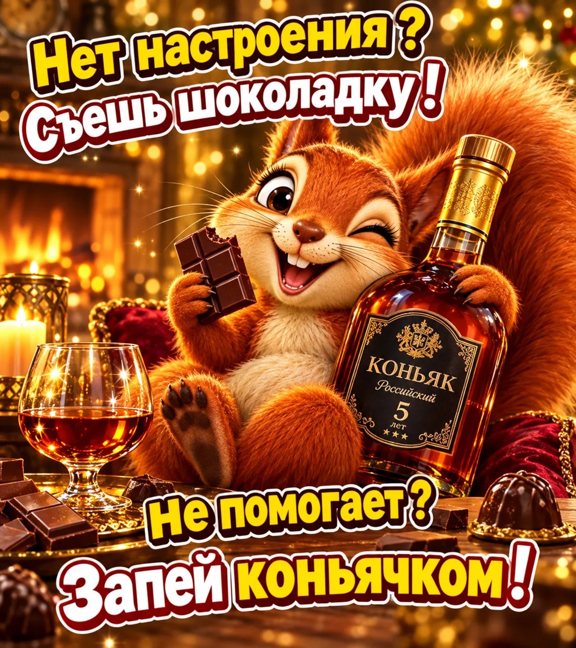 Нет настроения? Съешь шоколадку!