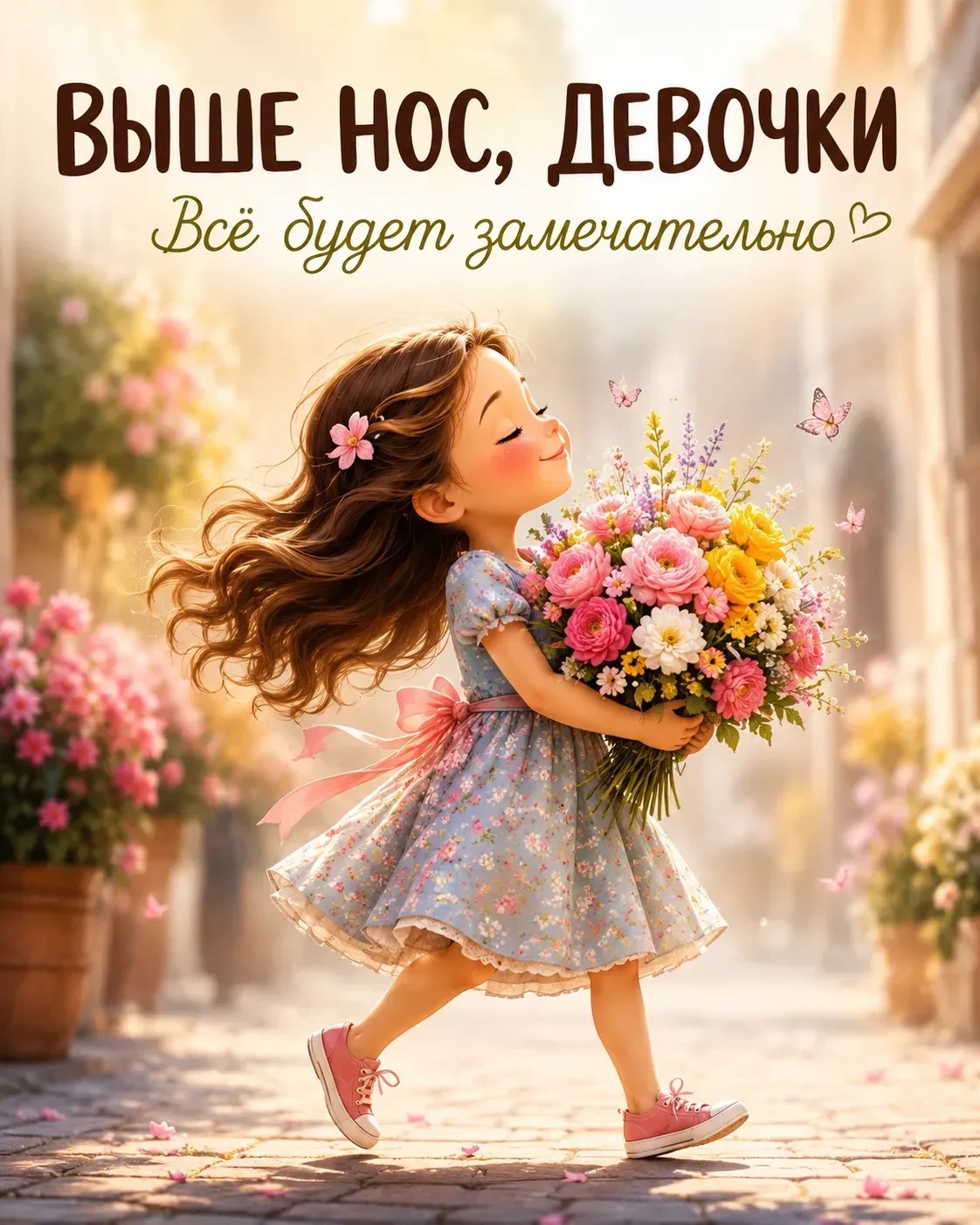 Выше нос, девочки! Всё будет замечательно