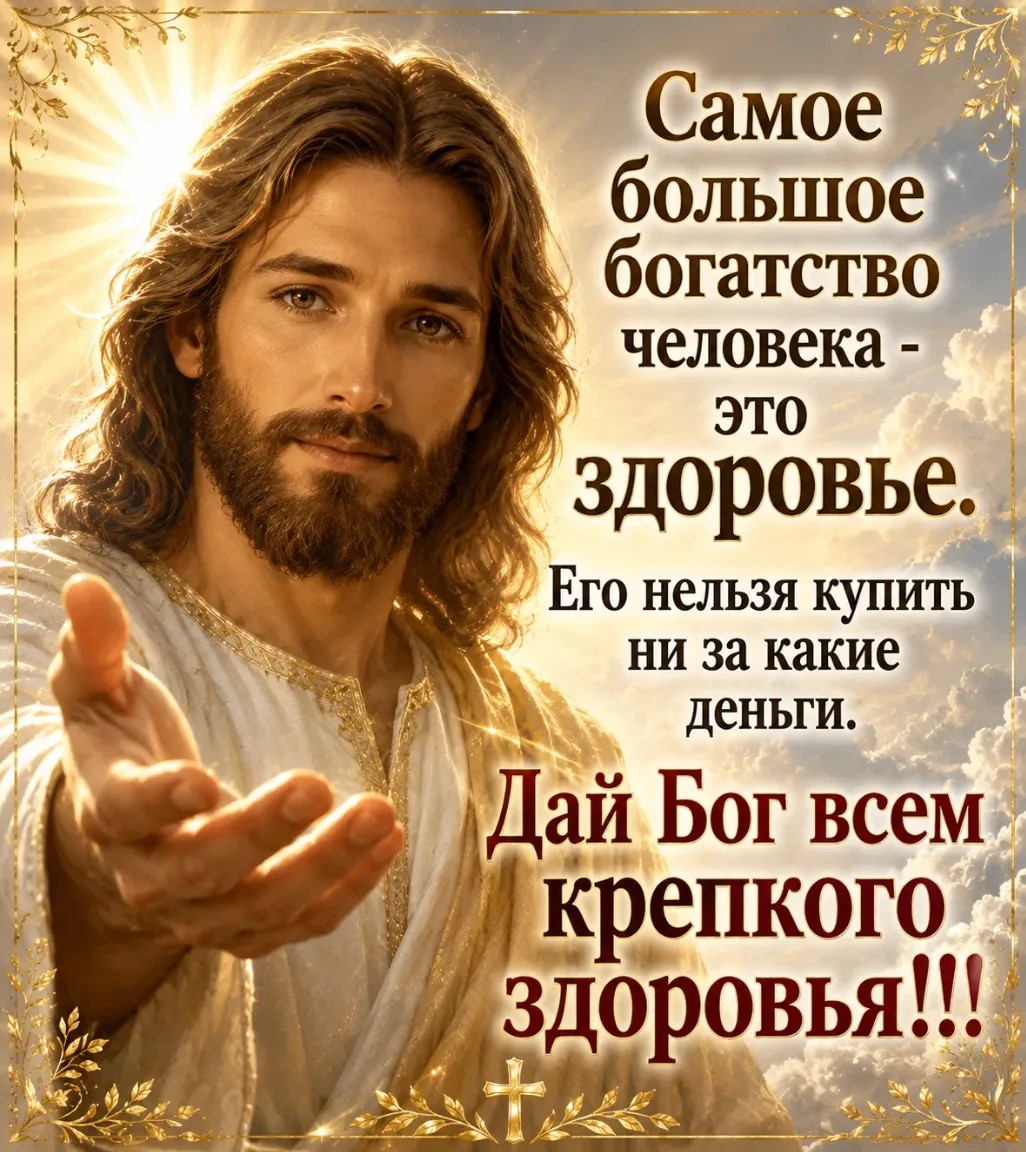 Самое большое богатство человека — это здоровье