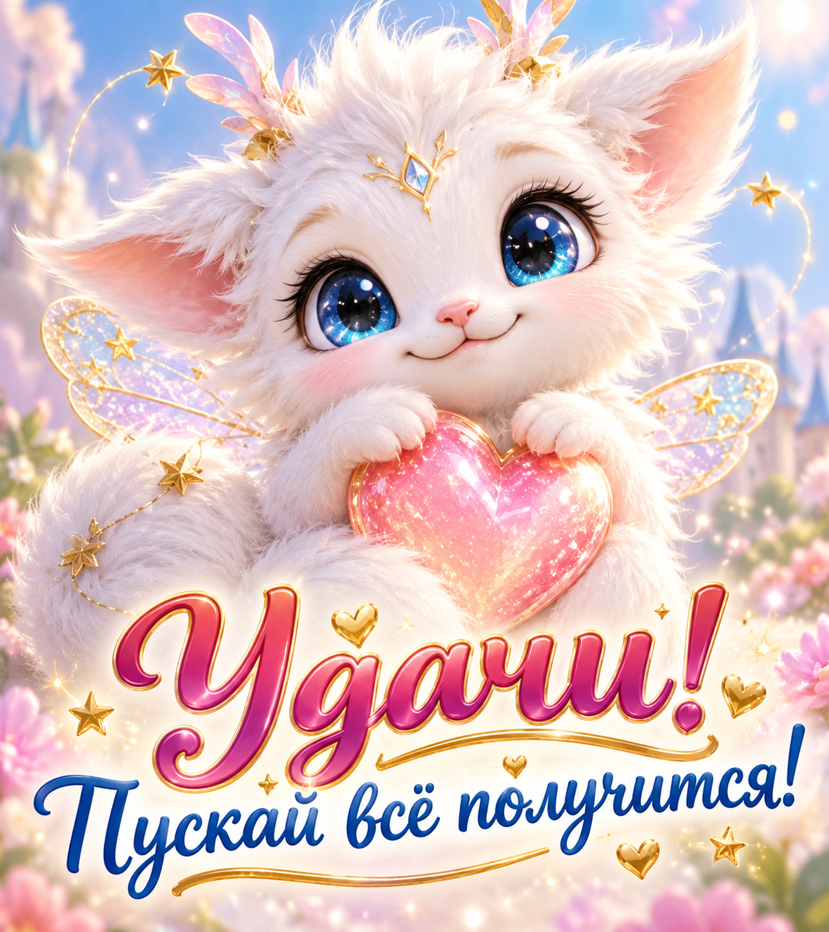 Удачи! Пускай всё получится!