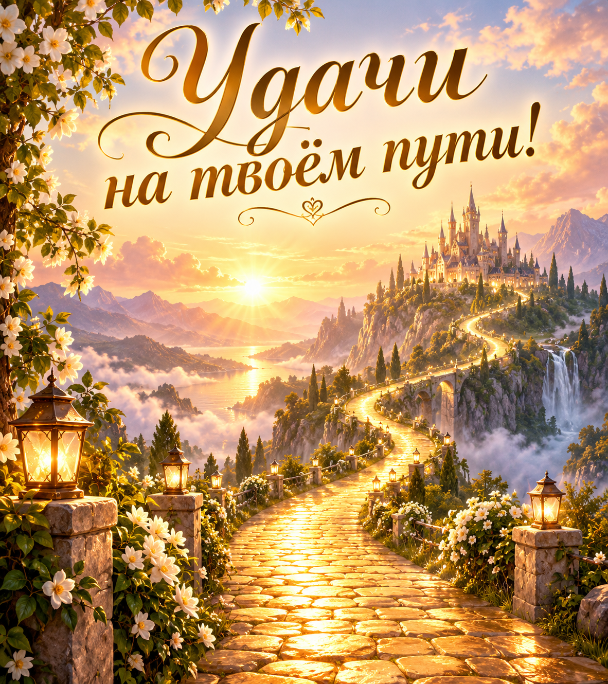 Удачи на твоём пути!