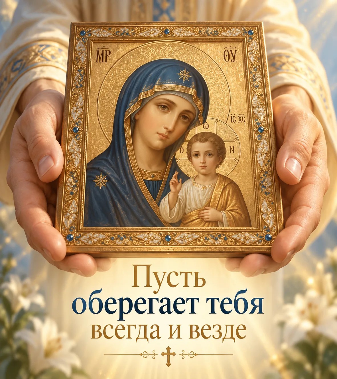 Пусть оберегает тебя всегда и везде