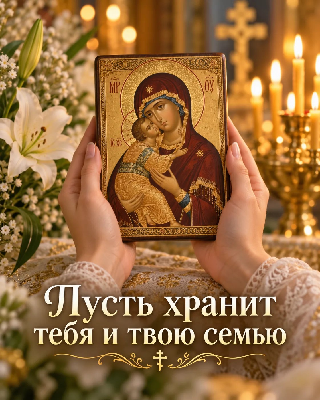 Пусть хранит тебя и твою семью