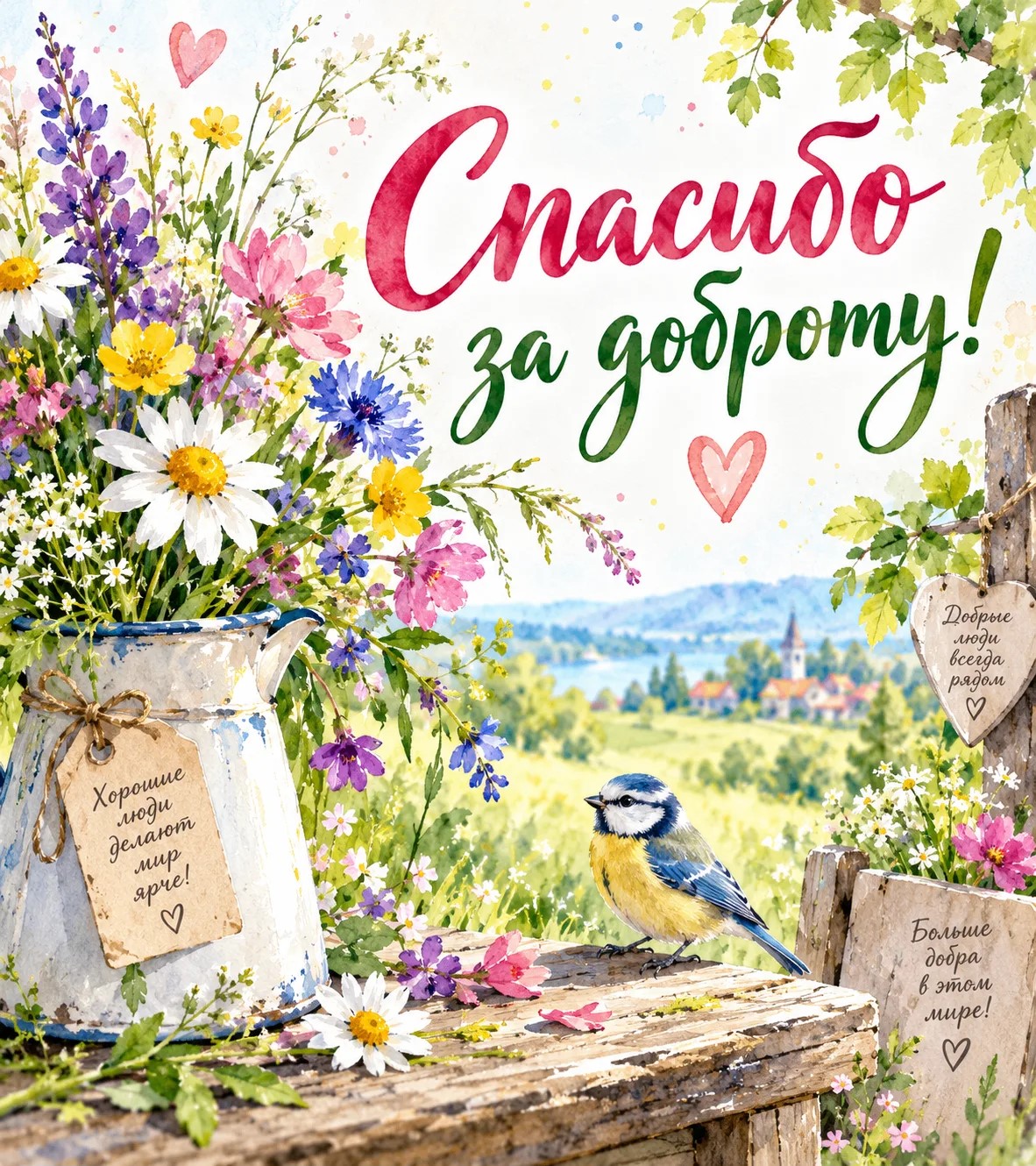 Спасибо за доброту!