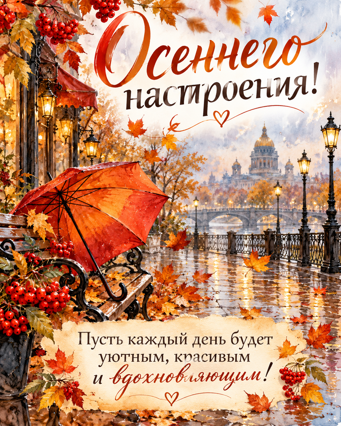 Осеннего настроения!