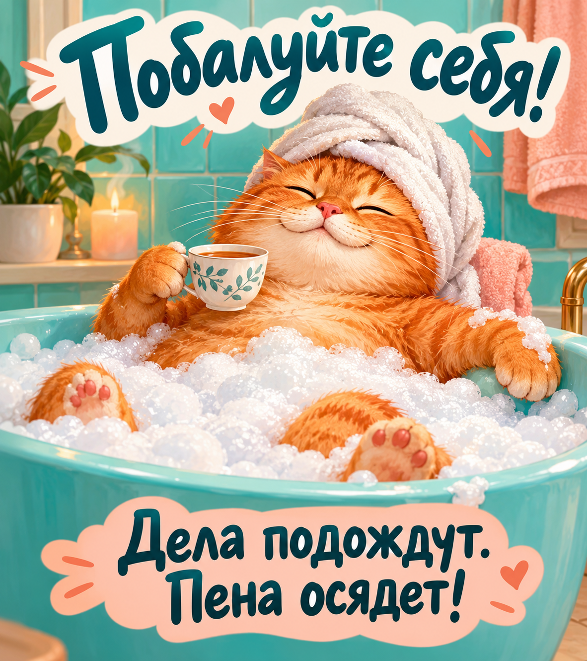 Побалуйте себя! Дела подождут