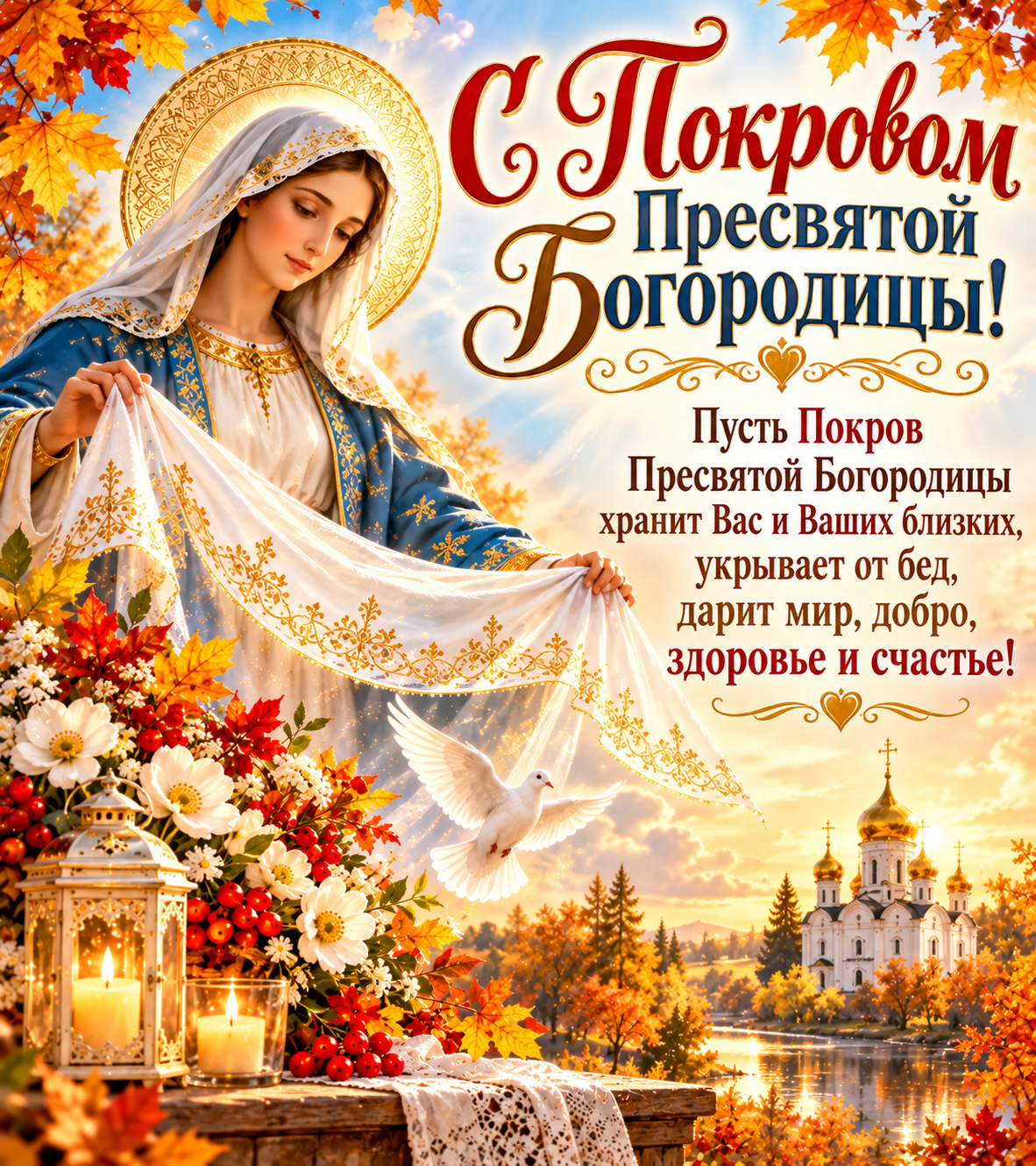 С Покровом Пресвятой Богородицы!