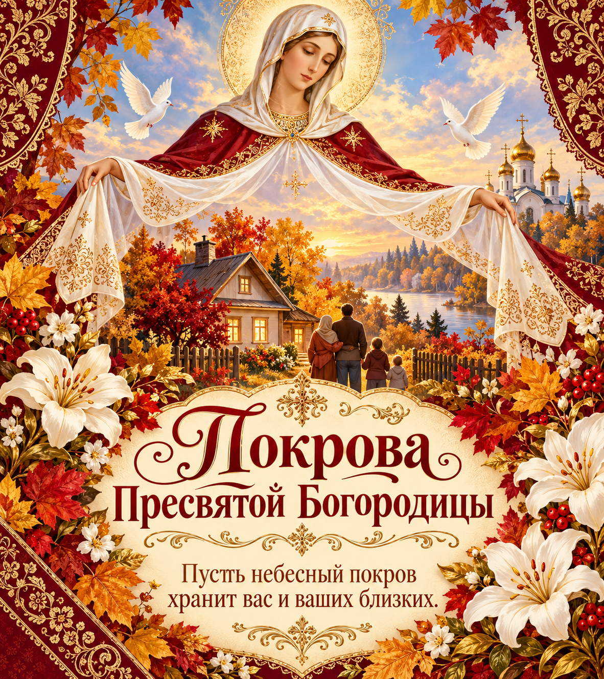 С Покровом Пресвятой Богородицы!
